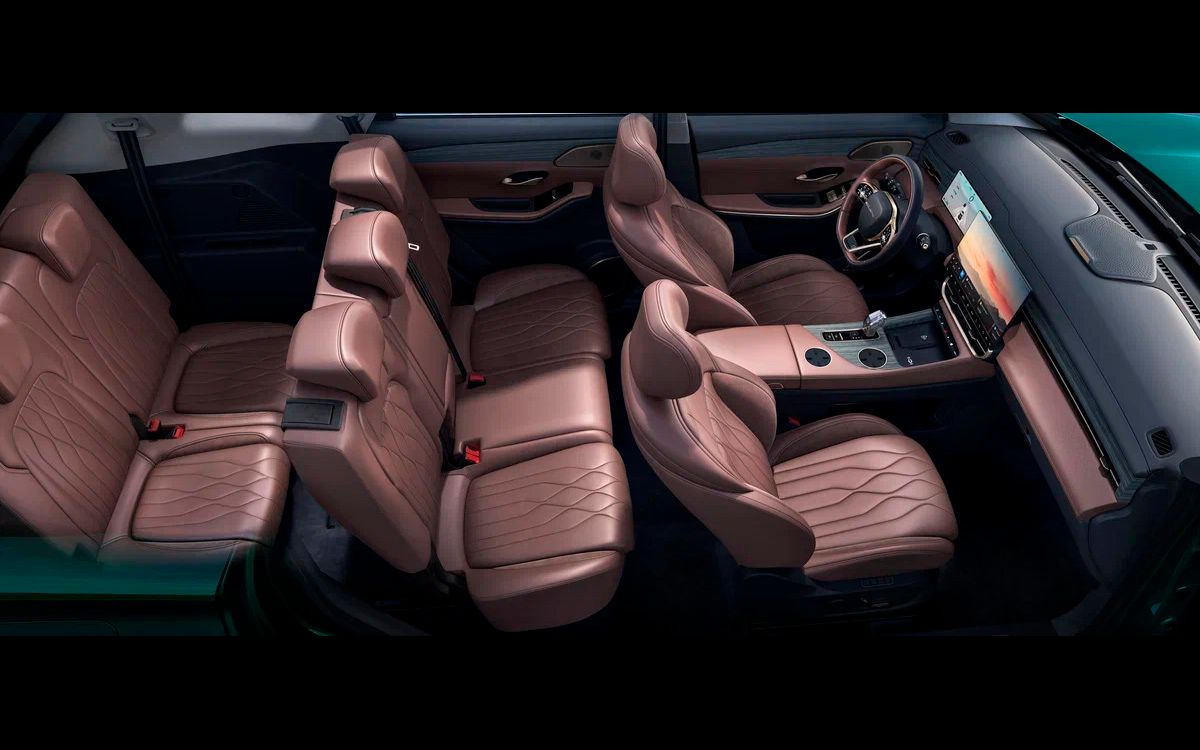 Soueast S09 interior - Seats