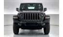 Jeep Wrangler Sport Plus Unlimited | 1 year free warranty | 0 down payment | 7 day return policy