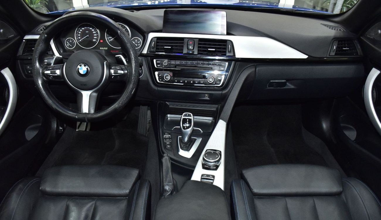 بي أم دبليو 440i EXCELLENT DEAL for our BMW 440i M-Kit Convertible ( 2017 Model ) in Blue Color GCC Specs