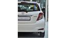 Toyota Yaris EXCELLENT DEAL for our Toyota Yaris 2012 Model!! in White Color! GCC Specs