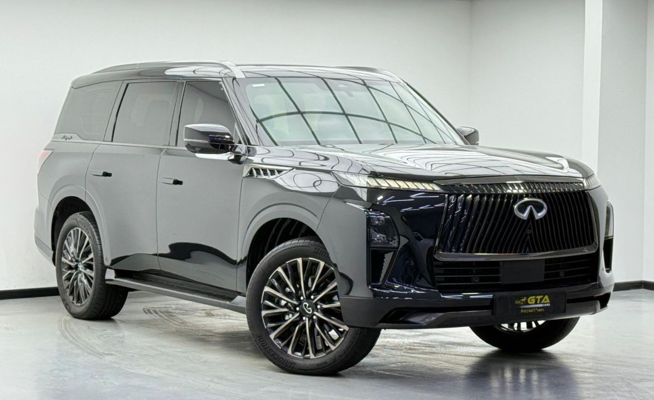 Infiniti QX80 Autograph Bench Chairs 3.5L 2025 Infiniti QX80 Autograph, 5 Years Infiniti Warranty, Full Infiniti S