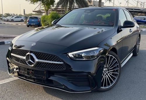 مرسيدس بنز C 200 AMG Premium Plus 5 y warranty 2025 GCC