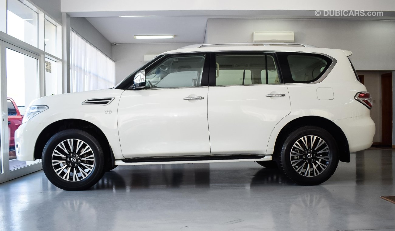 Nissan Patrol SE with Platinum badge