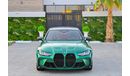 بي أم دبليو M3 Competition | 9,398 P.M | 0% Downpayment | Agency Warranty and Service