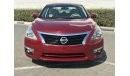 Nissan Altima FULL OPTION NISSAN ALTIMA SL 2.5LTR AED 684/ month UNLIMITED KM WARRANTY EXCELLENT 0%DOWN PAYMENT