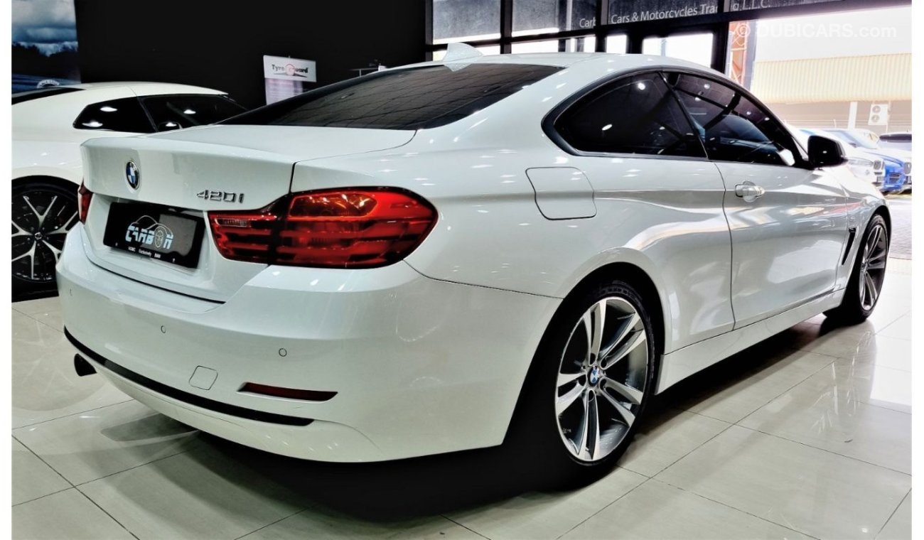 بي أم دبليو 420 BMW 420I GCC IN MINT CONDITION WITH VERY LOW MILEAGE ONLY 31K KM FOR 99K AED INCLUDING INSURANCE,REG