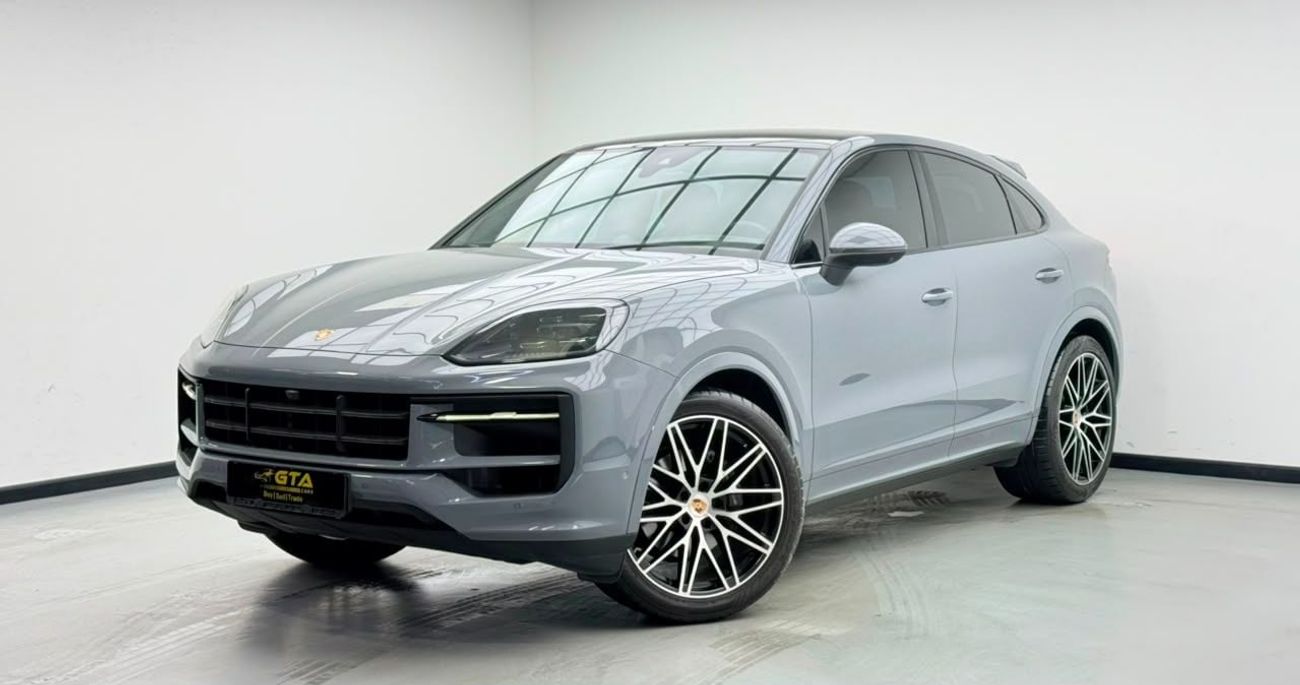 Porsche Cayenne STD 2025 Porsche Cayenne Coupe, 2029 Porsche Warranty, Full Porsche Service History, Low Km, GCC