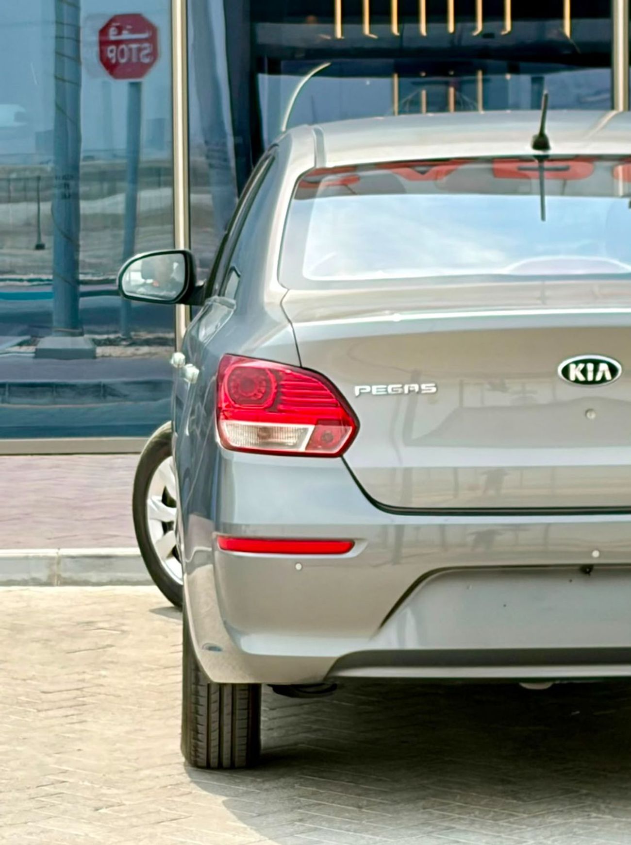 Kia Pegas EX 370/- Monthly l GCC l Cruise, Camera, GPS I Accident Free