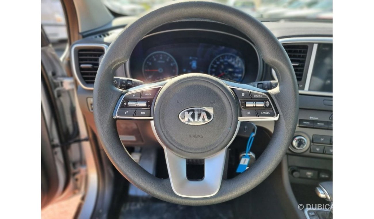 كيا سبورتيج KIA sportage 1.6L GCC Spec خليجي Panaromic Roof, Apple Car Play Color Silver Model 2022