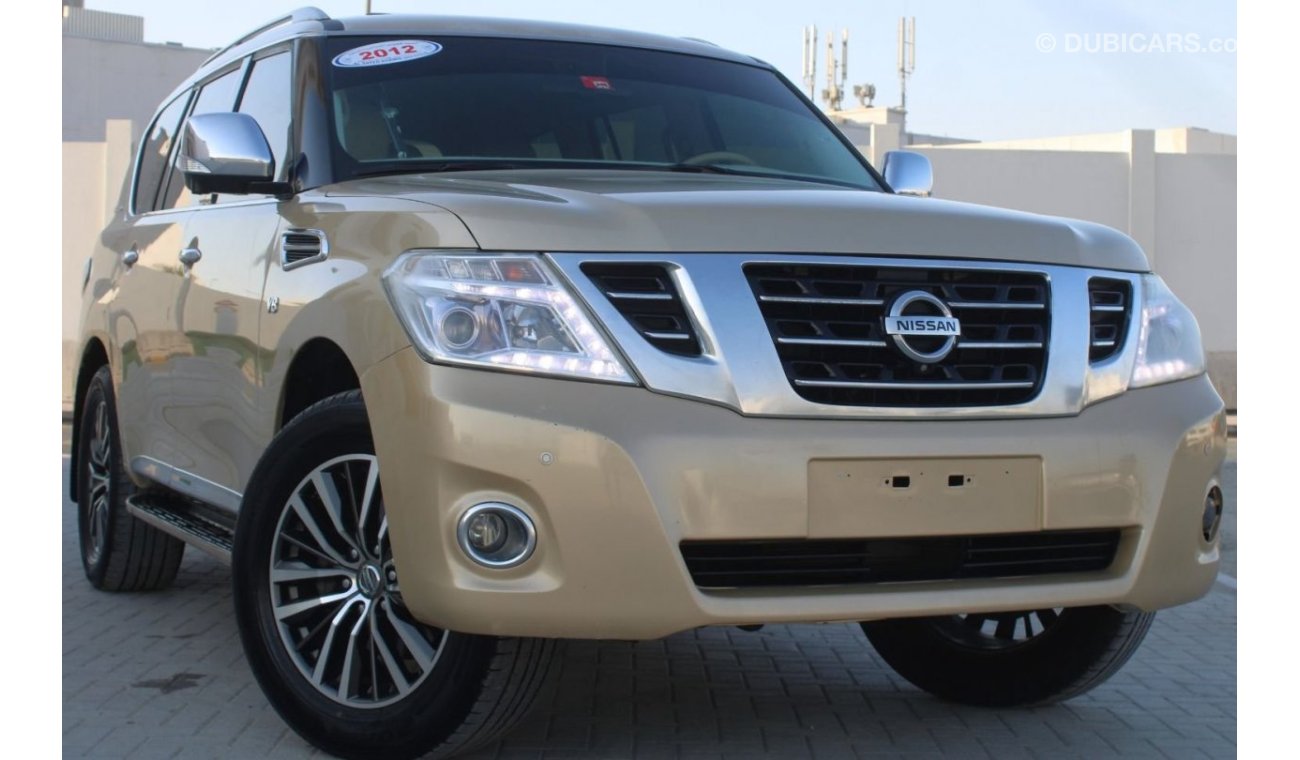 Nissan Patrol SE Platinum Nissan Patrol 2012 GCC 5 cameras full option big engine in excellent condition