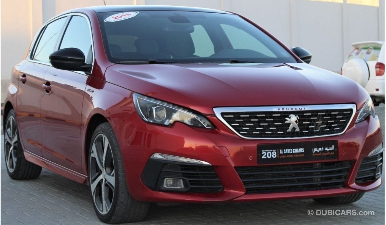 Peugeot 308 GT Line GT Line GT Line GT Line GT Line GT Line Peugeot 308 GCC, full option, in excellent condition