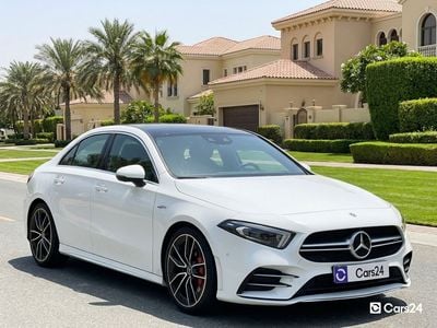 مرسيدس بنز A 35 AMG 2L 2023 | 0 DP | 2252/Month | 30 Day Return | Service History