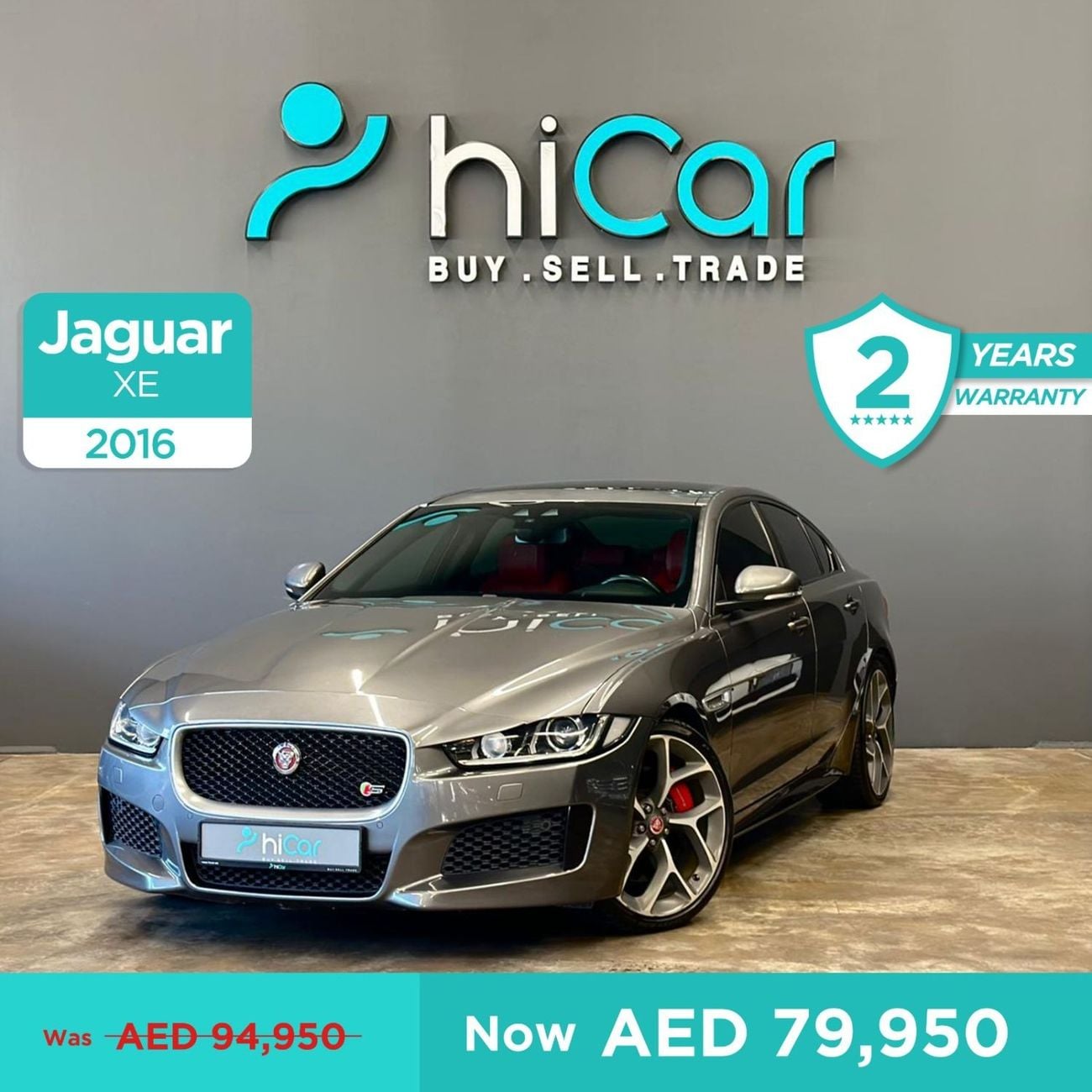 جاكوار XE AED 1,492pm • 0% Downpayment • S V6 • 2 Years Warranty