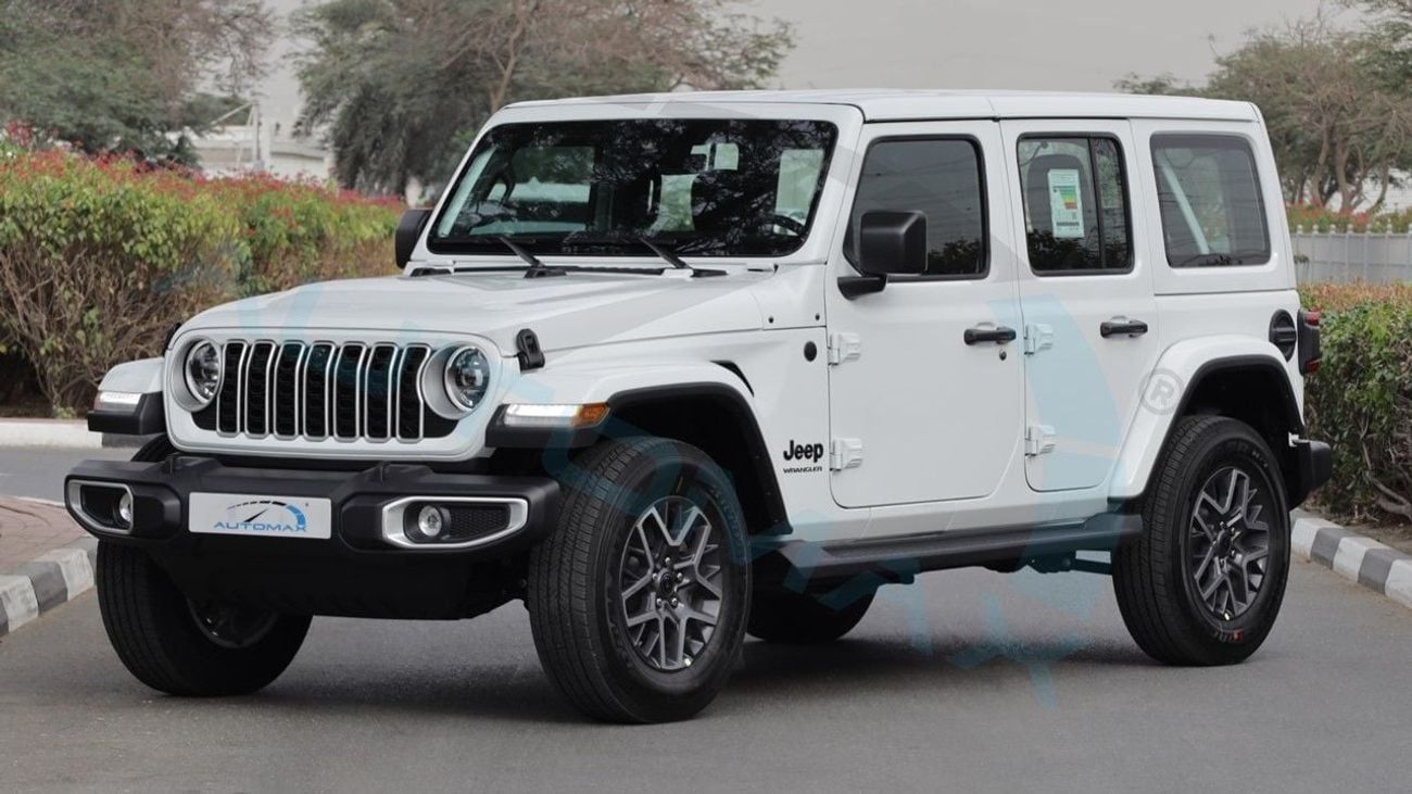 جيب رانجلر Unlimited Sahara Turbo 2025 GCC 0Km With 3 Years Warranty Or 60,000 Km @Official Dealer
