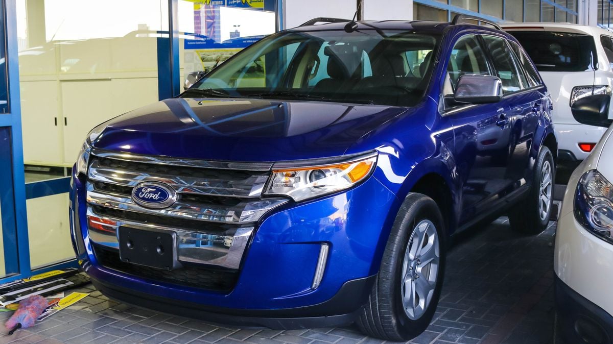 Ford Edge for sale: AED 49,000. Blue, 2013