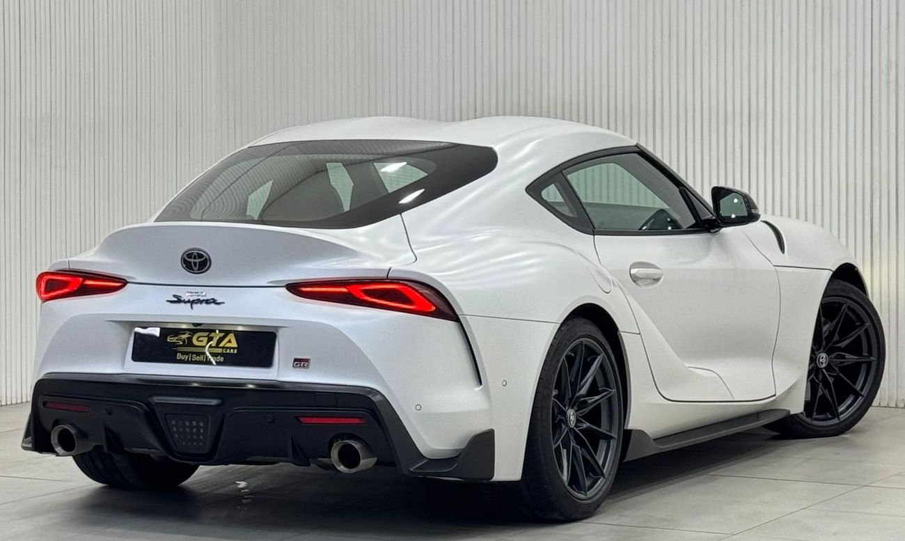 تويوتا سوبرا GR 3.0L A/T 2023 Toyota Supra GR, 2026 Toyota Warranty, Toyota Service Pack, Carbon Fiber Package, L