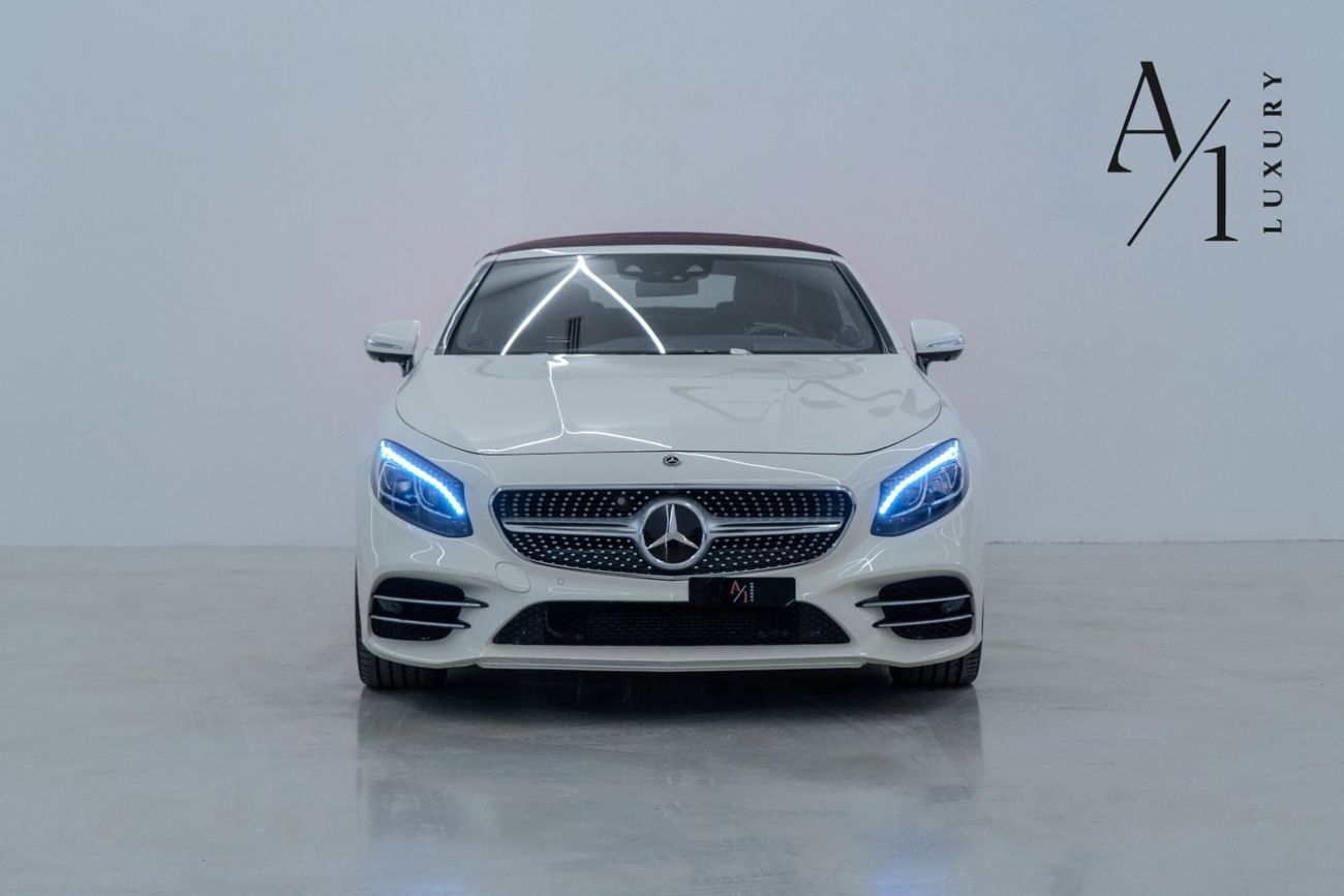 مرسيدس بنز S 560 كوبيه  2018 Mercedes Benz S560 Convertible V8, Service History, Fully Loaded, Excellent Condition, GCC Spec