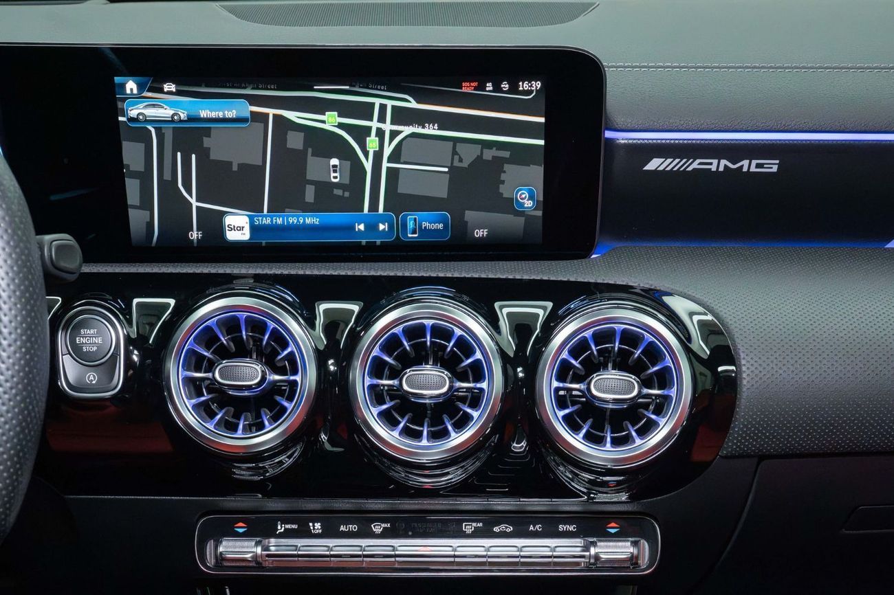 مرسيدس بنز CLA 35 AMG Gargash Mercedes-Benz Service and Warranty Package | 0% Downpayment | AED 3,162 P/M