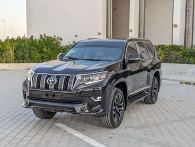 تويوتا برادو TX-L Toyota Prado LHD Petro engine LHD black  with begie interior
