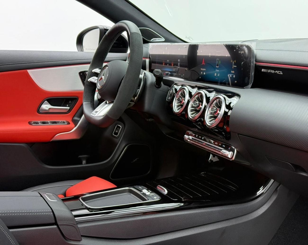 Mercedes-Benz CLA 45 S AMG 2025 Mercedes Benz AMG CLA45 S Premium+, 2030 Mercedes Warranty, Delivery Kms, Fully Loaded, GCC