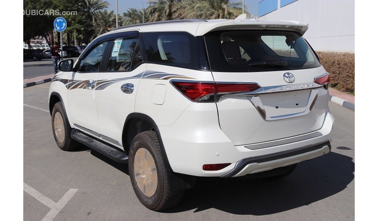 Toyota Fortuner 2.7L Petrol Automatic for Export -2019 Model-White Pearl