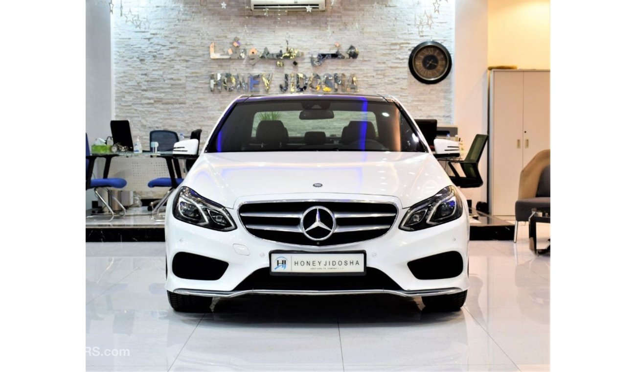 مرسيدس بنز E300 ORIGINAL PAINT ( صبغ وكاله ) Mercedes Benz E300 2014 Model!! in White Color! GCC Specs