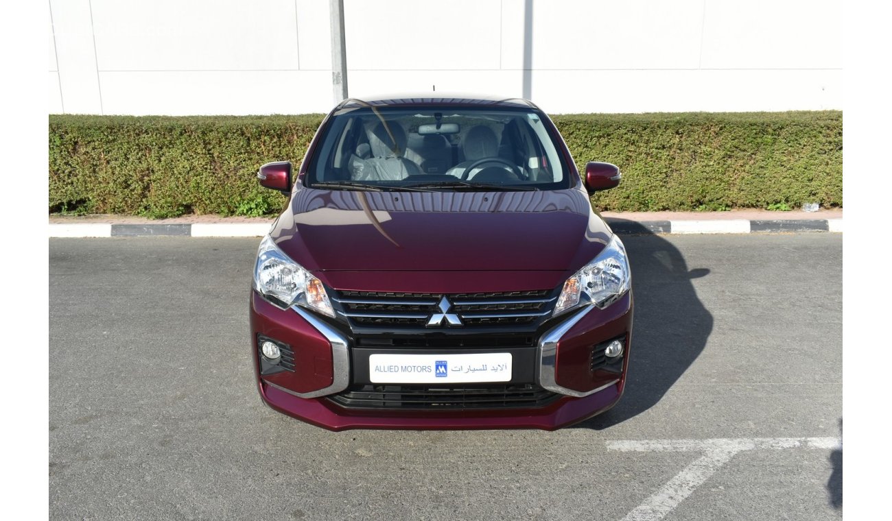 Mitsubishi Attrage GLX -YM 2022- WINE RED- GREY