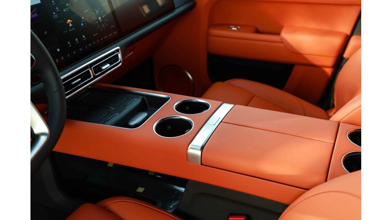 Li Auto L9 2024 Li Auto L9 ULTRA 1.5 - Black inside Black & Orange | Export Only