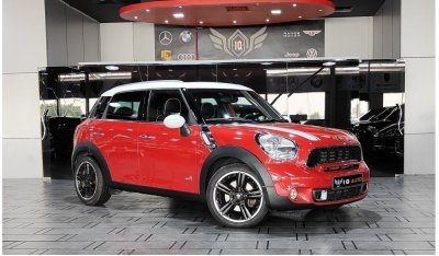 Mini Cooper S Countryman AED 2,300 P.M | 2015 MINI COOPER S COUNTRYMAN | GCC | FULL SERVICE HISTORY