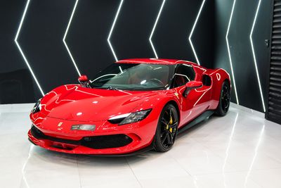 Ferrari 296 GTB 3.0T V6 PHEV JBL Audio, Carbon Fiber Steering Wheel, Passenger Display, Dealer Warranty + Service!!