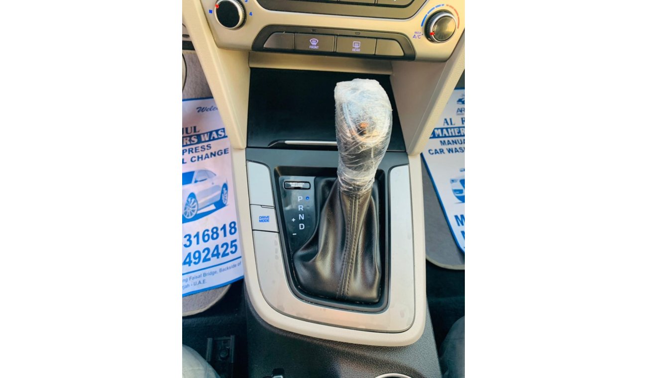 Hyundai Elantra 2018 Passing From Dubai RTA