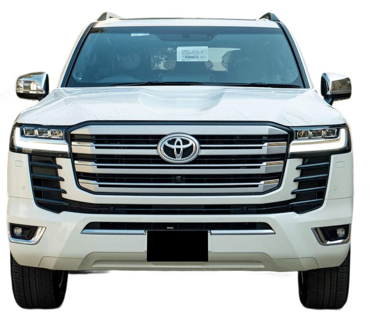 تويوتا لاند كروزر ECTMKC003 –New Right Hand Drive – Toyota LC300 VXR - 3.3L Diesel Auto - White with Black Interior