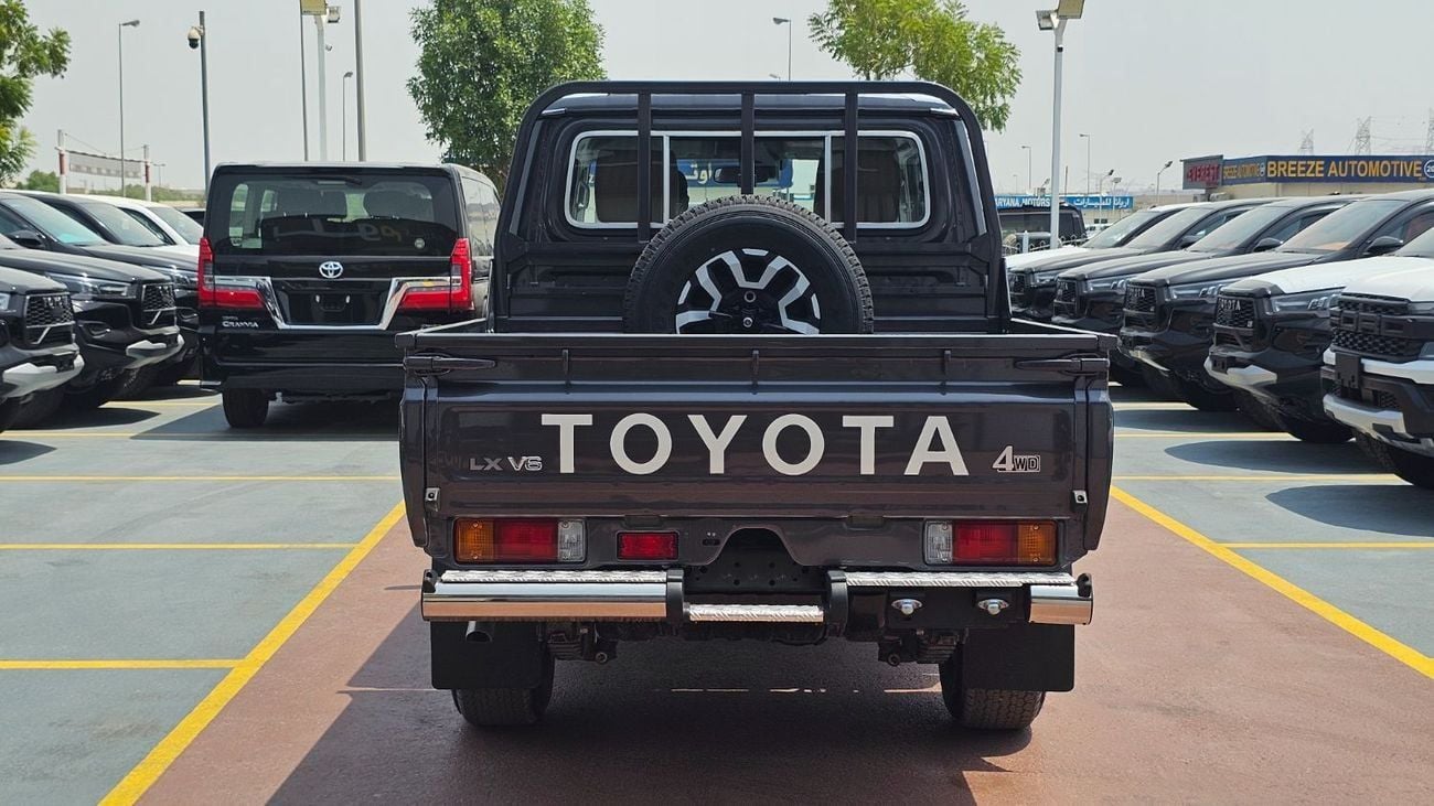 تويوتا لاند كروزر بيك أب 70 Toyota Land Cruiser Pick Up Toyota Land Cruiser Pick Up 2026 Toyota Land Cruiser DC 4.0L AT Petrol (Full Option) Toyota Land Cruiser Pick Up 4.0L V6 - Diff Lock - Automatic 4x4 Transmission - Rear Camera - Leather