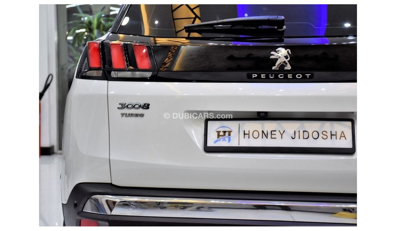Peugeot 3008 EXCELLENT DEAL for our Peugeot 3008 Turbo GT-Line 1.6L ( 2018 Model ) in White Color GCC Specs