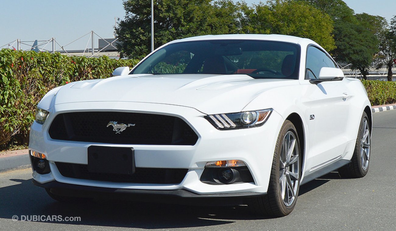 Ford Mustang GT PREMIUM+, GCC Specs with 3Yrs or 100K km Warranty & Free Service 60K km at AL TAYER