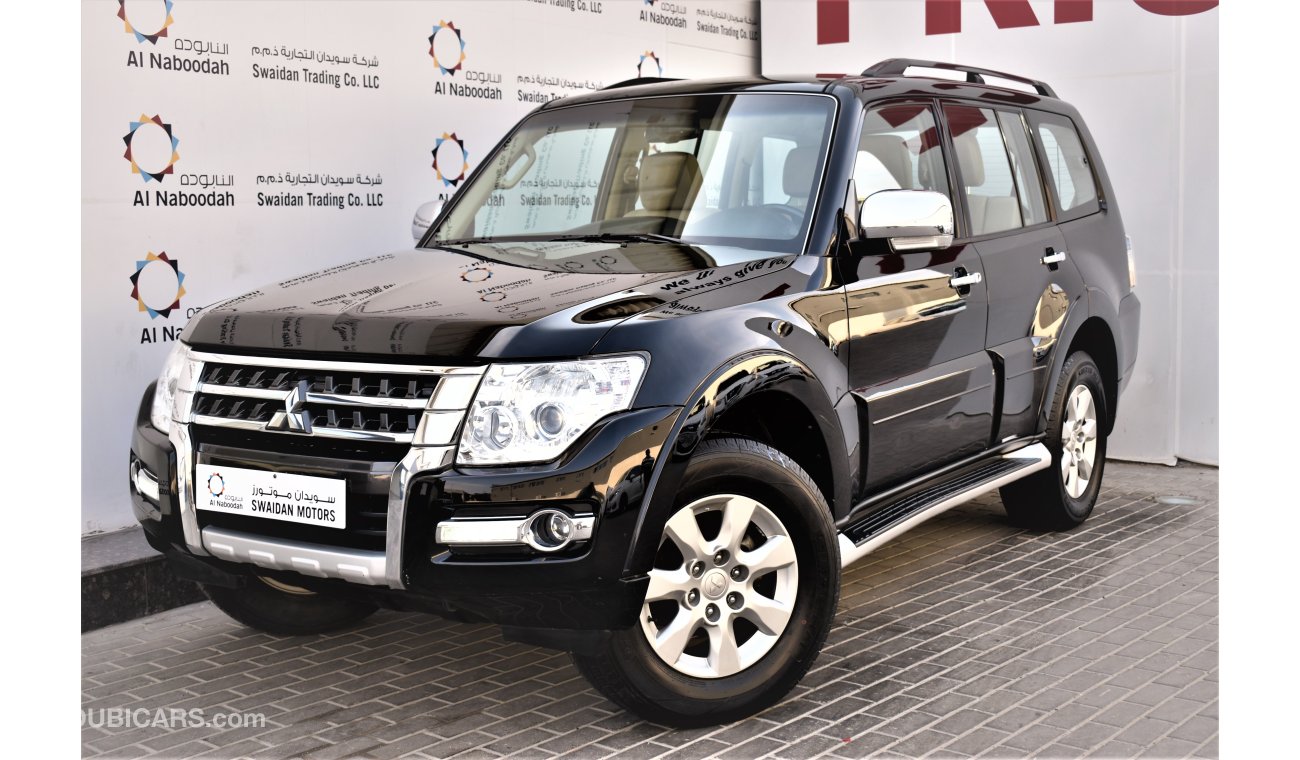 ميتسوبيشي باجيرو 3.5L GLS V6 4WD 2017 GCC SPECS DEALER WARRANTY