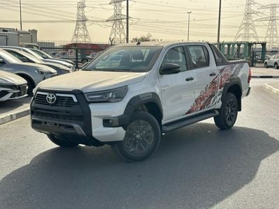 تويوتا هيلوكس 2026 HILUX D/C 4WD 4.0 ADVENTURE V A/T EXL WHITE | BLACK