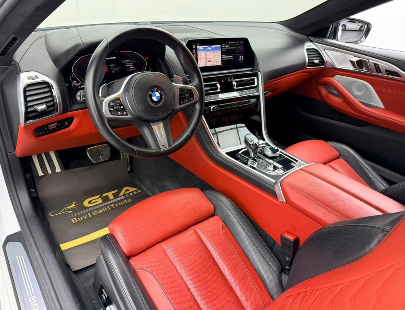 BMW M850i Gran Coupe XDRIVE  2022 BMW M850i xDrive, BMW Warranty+Service Contract+Full Service History, GCC