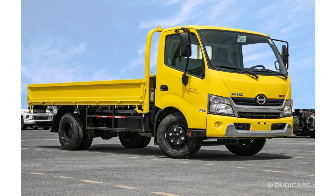 Hino 300 HNIO 714,BODY COLOR BUMPER, HALOGEN HEADLAMP, POWER WINDOW, AUDIO PLAYER, MANUAL A/C AND HEATER