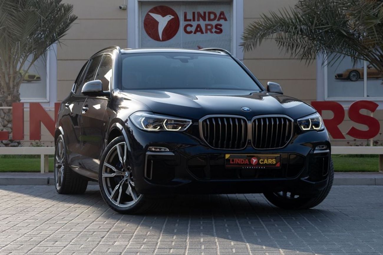 BMW X5 M50i 4.4L BMW X5 M50i M-Sport 2021 GCC under Agency Warranty with Flexible Down-Payment.