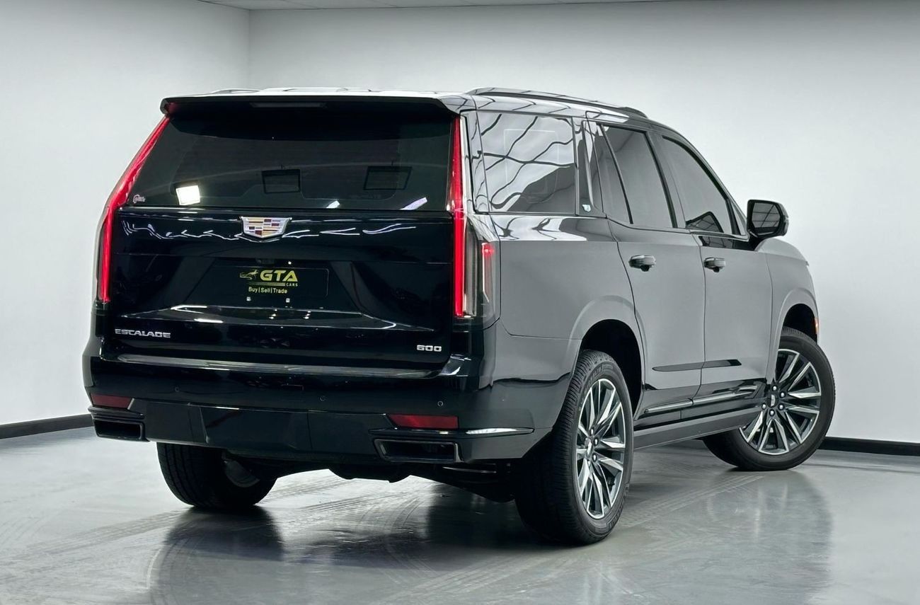 كاديلاك إسكالاد Sport Platinum 6.2L 4WD 2021 Cadillac Escalade 600 Sport, Cadillac Warranty + Service Pack, Fully Lo