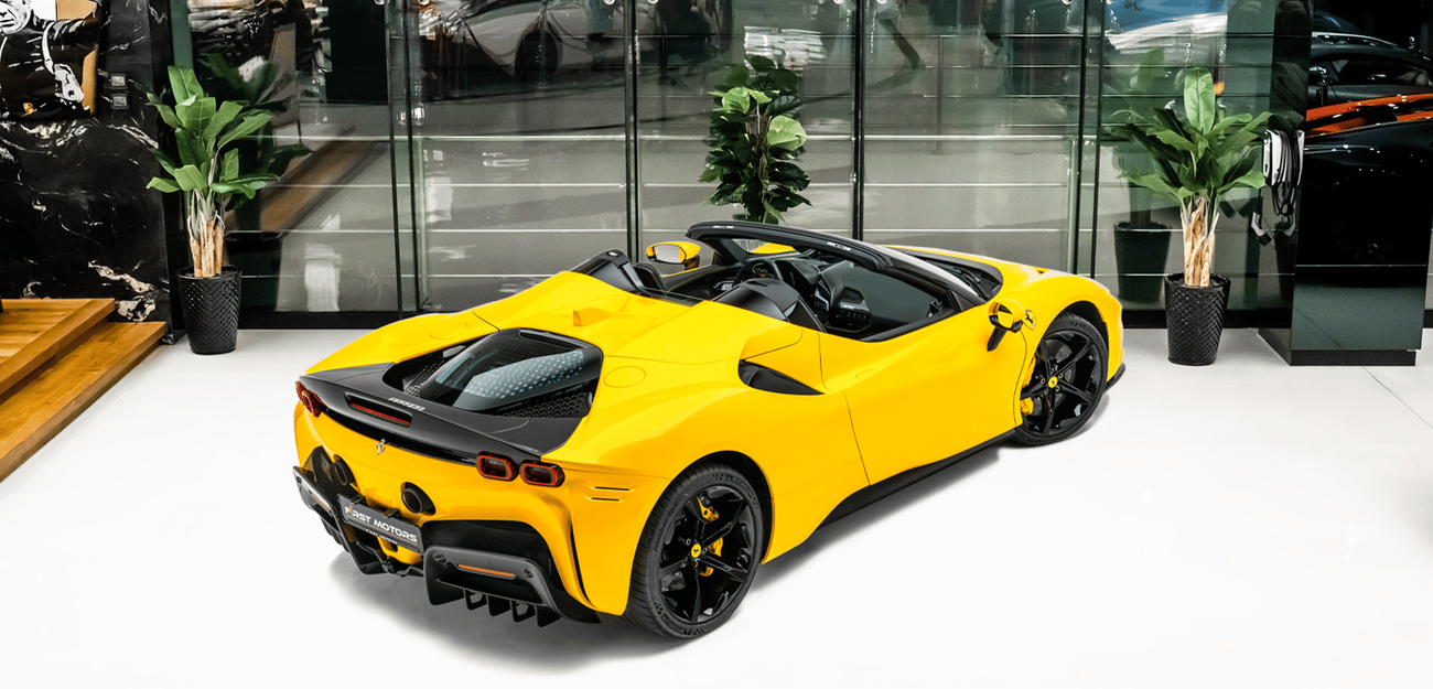 Ferrari SF90 Spider 4.0L V8 Twin-Turbocharged Engine + eMotor