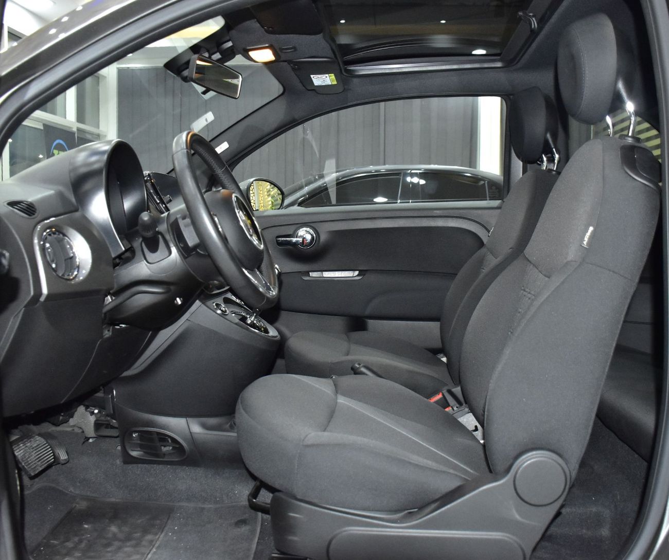 Fiat 500 EXCELLENT DEAL for our Fiat 500 Dolcevita ( 2023 Model ) in Grey Color GCC Specs