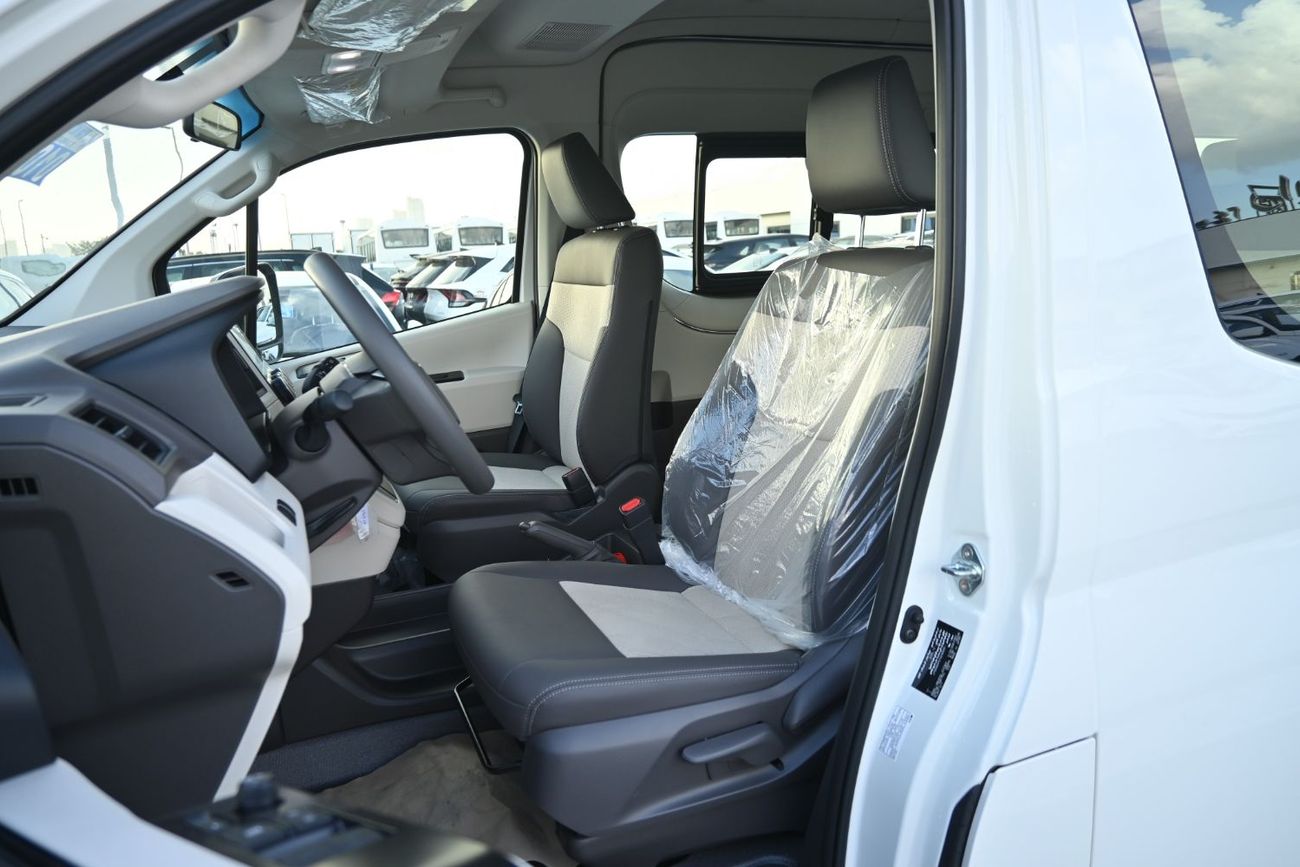 تويوتا هاياس Toyota Hiace GL Hi-Roof 3.5L V6 Petrol Automatic White Bumper, 12+1 Seater Model 2026