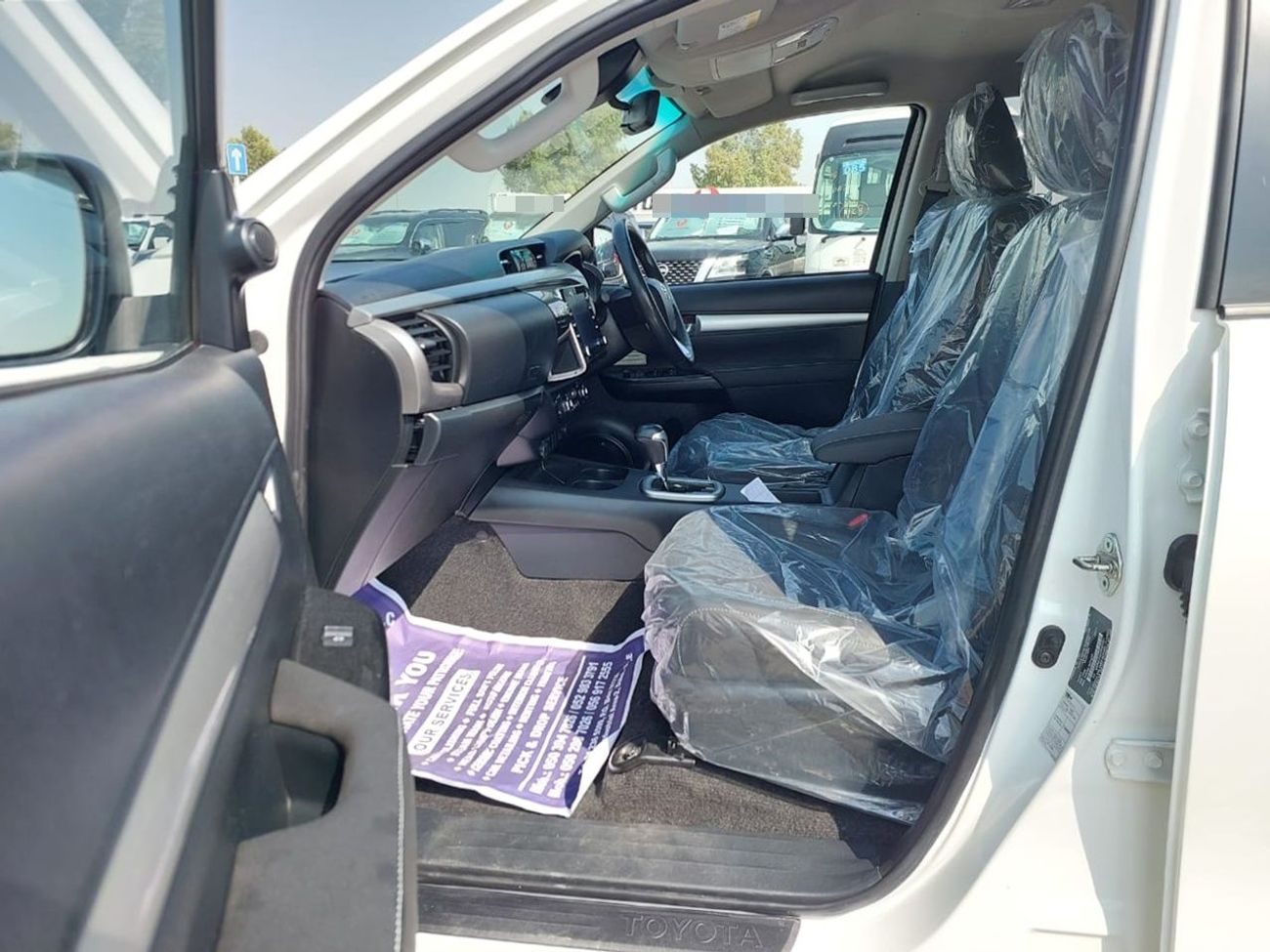 Toyota Hilux TOYOTA HILUX PICKUP RHD 2021 MODEL 2.8 L DIESEL  AUTOMATIC(PM34867)