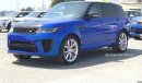 Land Rover Range Rover Sport SVR velocity blue