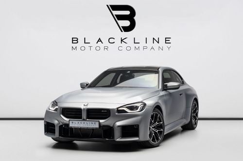 بي أم دبليو M2 STD BUY NOW, PAY IN 2027 | ONLY AT BLACKLINE, BMW Warranty + Service, GCC, Low KM's