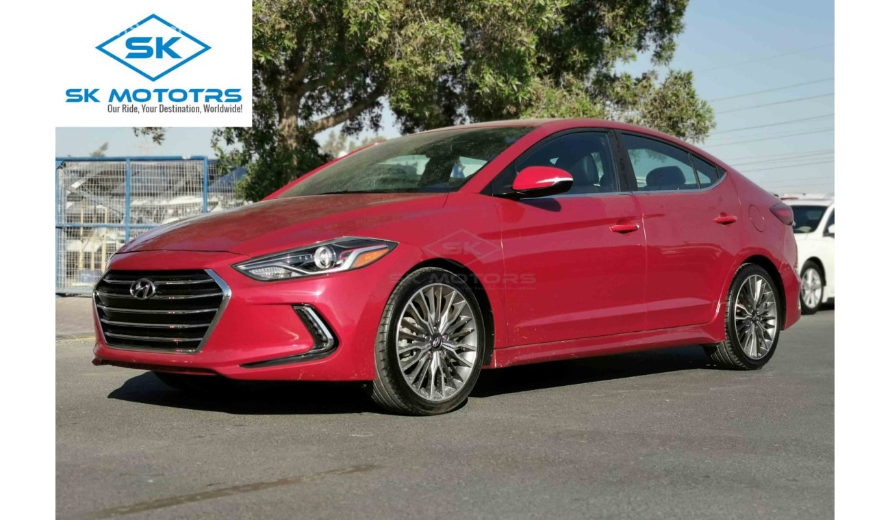 Hyundai Elantra 1.6L 4CY Petrol, Manual Gear Box, 18" Rims, Leather Seats, Power Locks, Rear Camera, USB (LOT # 793)