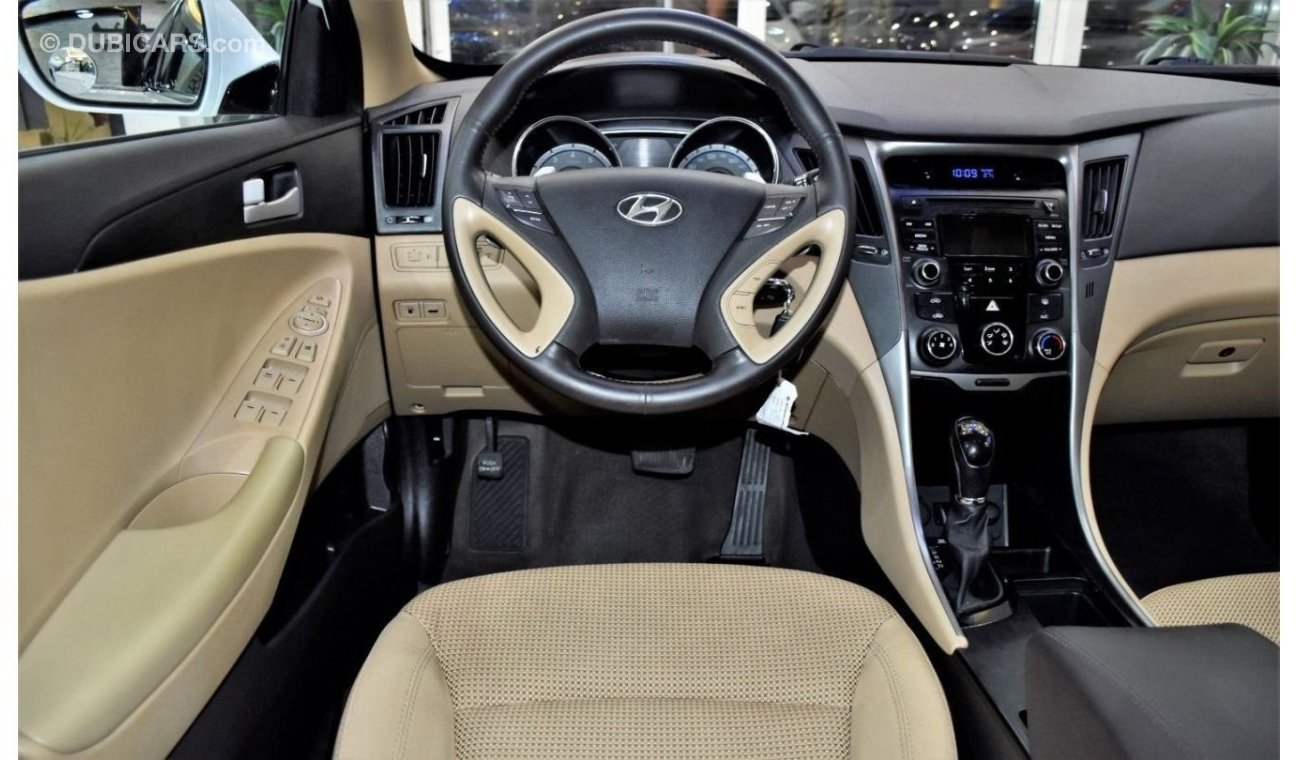 Hyundai Sonata EXCELLENT DEAL for our Hyundai Sonata ( 2015 Model ) in White Color GCC Specs