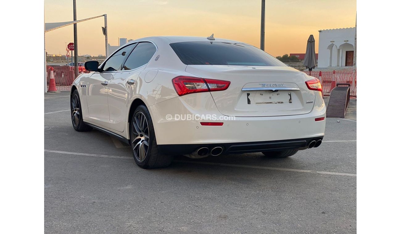 Maserati Ghibli Mazerati ghibli 2017GCC full option perfect condition